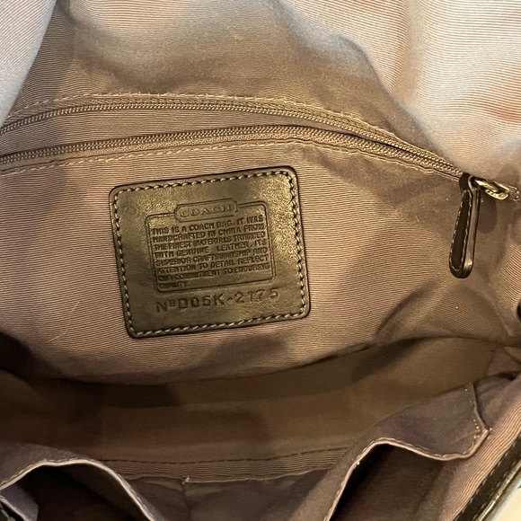 Coach VINTAGE SOHO Chelsea Signature Jacquard Fabric Flap Shoulder Bag AUTHENTIC - Picture 12 of 16